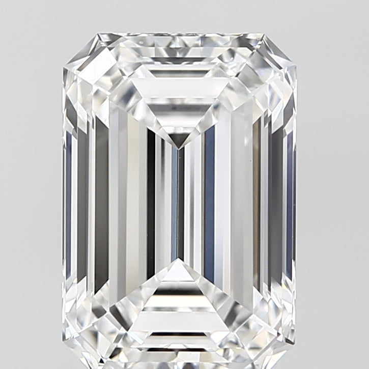 5.12 Carat Emerald Cut Lab Grown Diamond VVS2 E