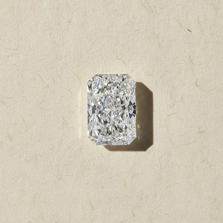 5.12 Carat Radiant Lab Grown Diamond, VS2/F
