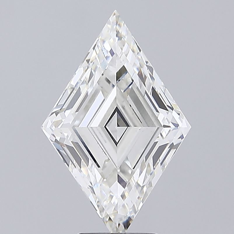 5.13 Carat Lozenge Lab Grown Diamond, VS1/F