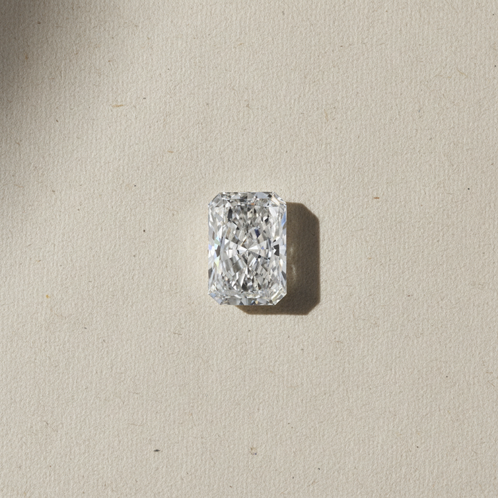 5.14 Carat Radiant Lab Grown Diamond, VS2/F