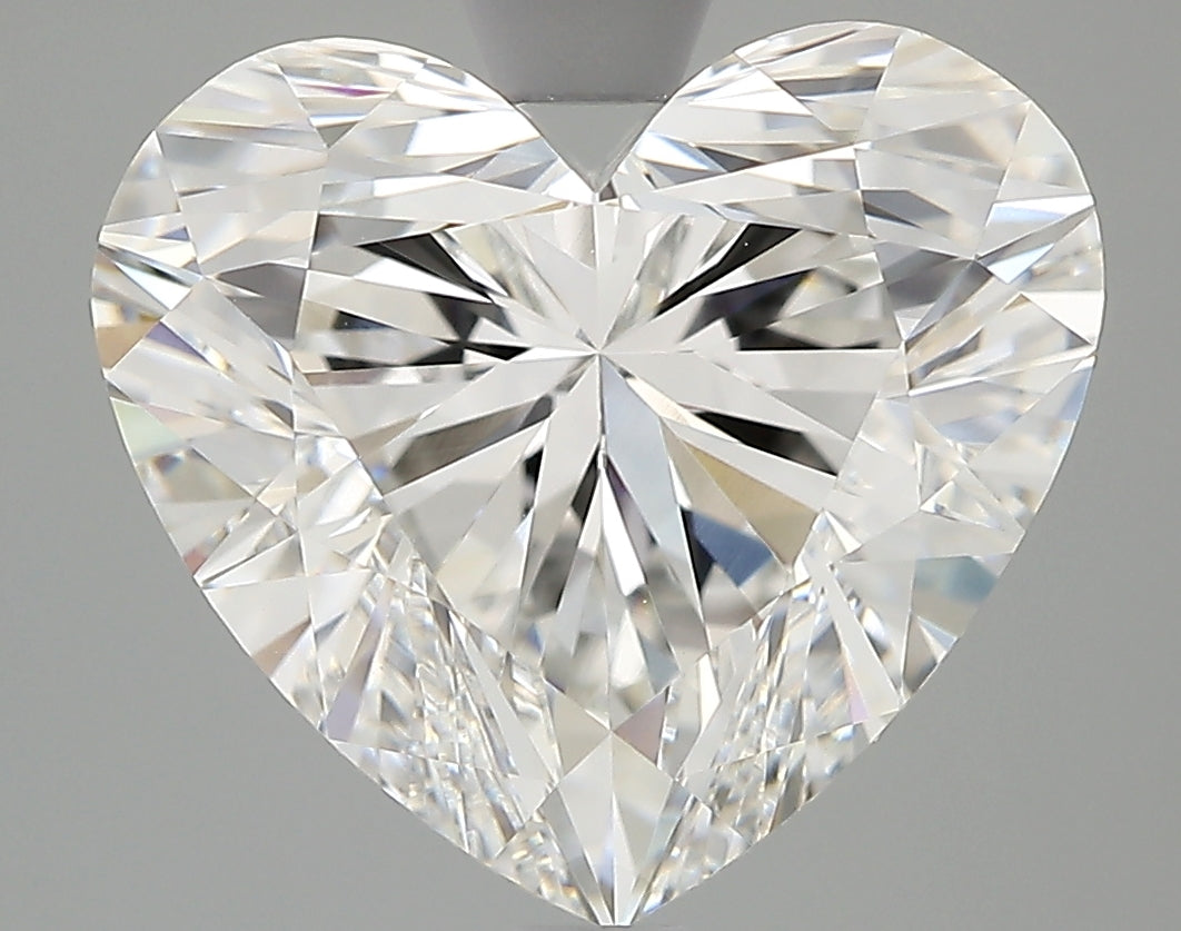 5.16 Carat Heart Cut Lab Grown Diamond VVS1F