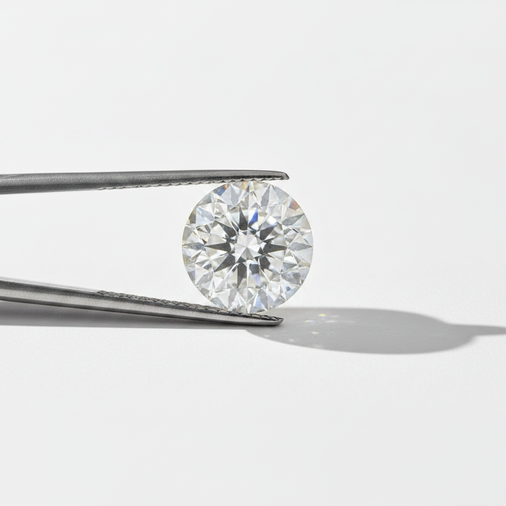 5,16 Karat portugiesischer, im Labor geschliffener Diamant, VVS2/F