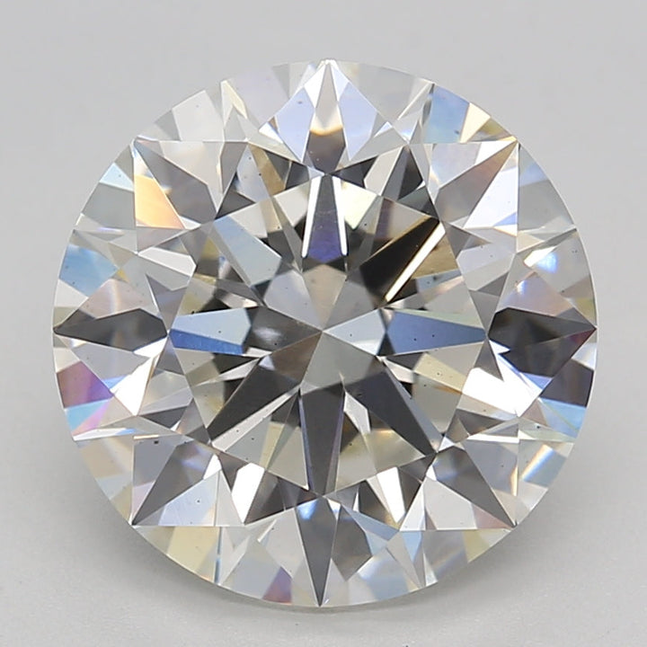 5.17 Carat Round Lab Grown Diamond VS2 H