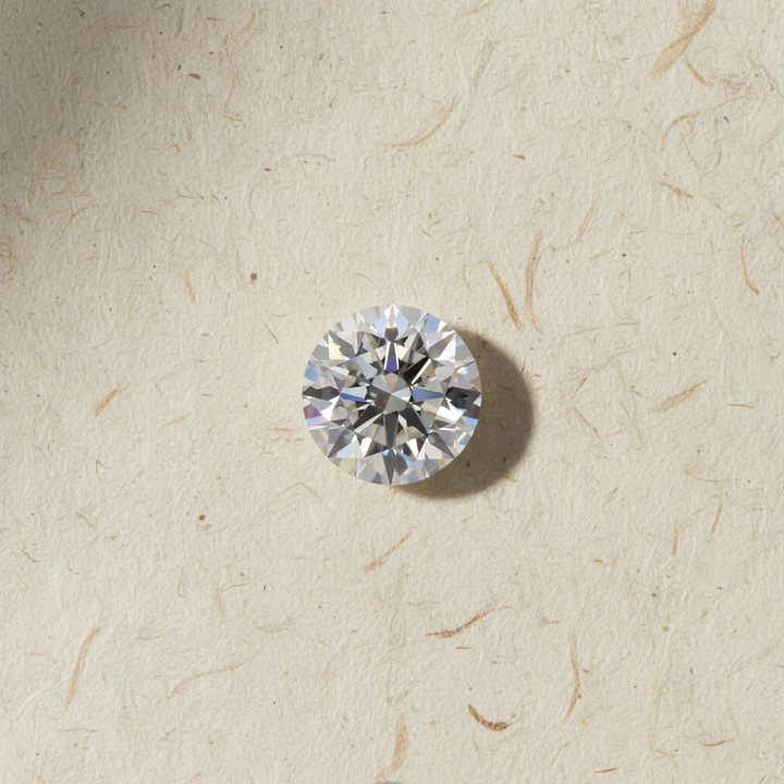 5,17 karaat ronde laboratorium-gegroeide diamant, VS2/H