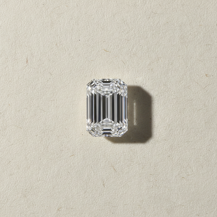 5.19 Carat Emerald Lab Grown Diamond, VVS2/E