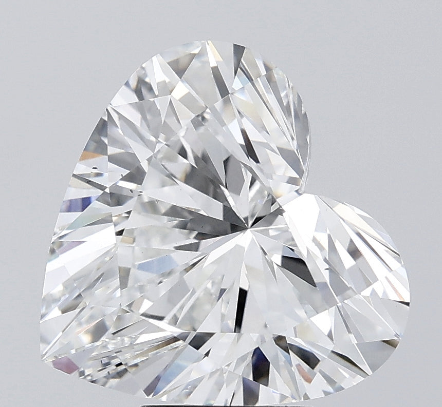 5.19 Carat Heart Cut Lab Grown Diamond VS2E
