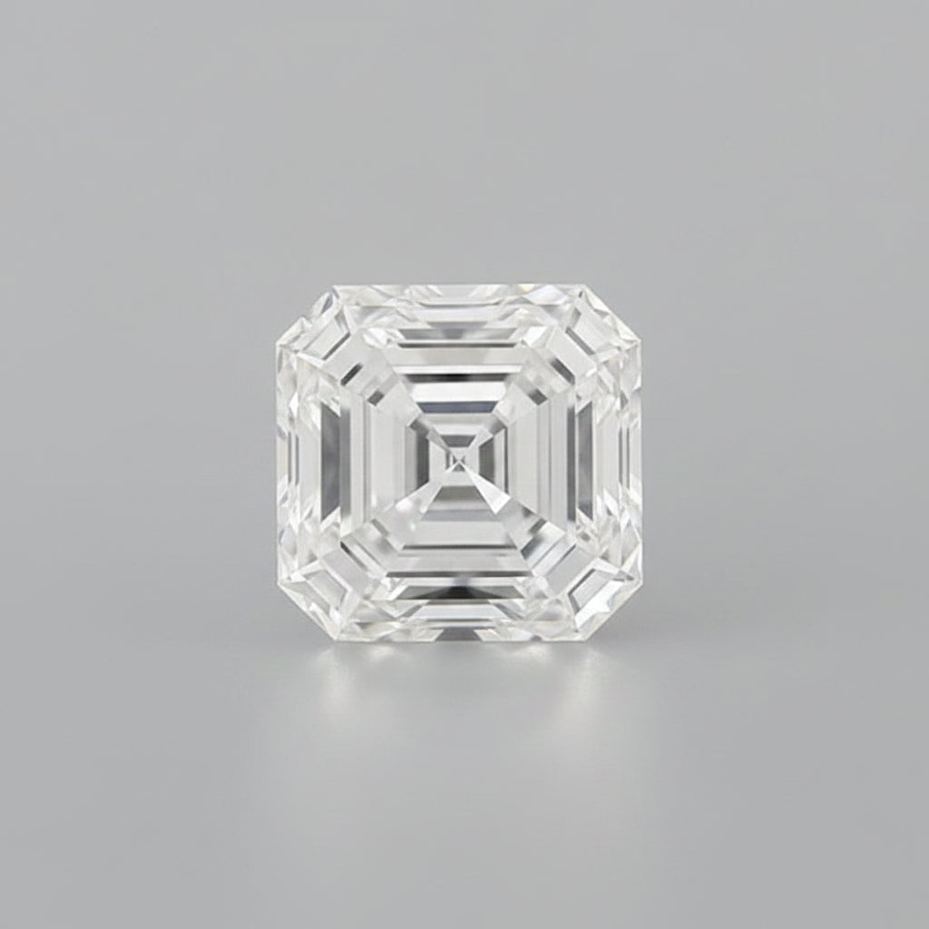 5.20 Carat Asscher Lab Grown Diamond, VS2/E