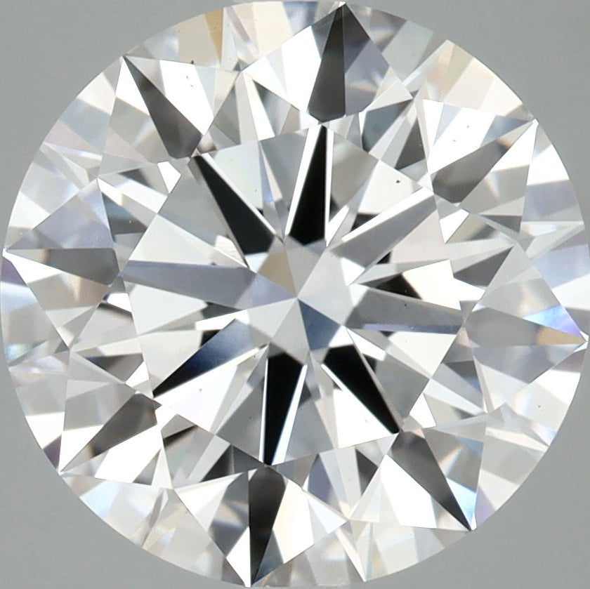 5.20 Carat Round Lab Grown Diamond VS2 D