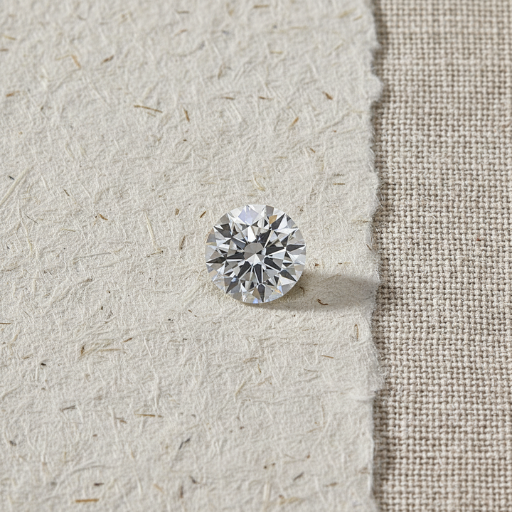 5.20 Carat Round E VS2 CVD Lab Grown Diamond Excellent Cut GIA Certified