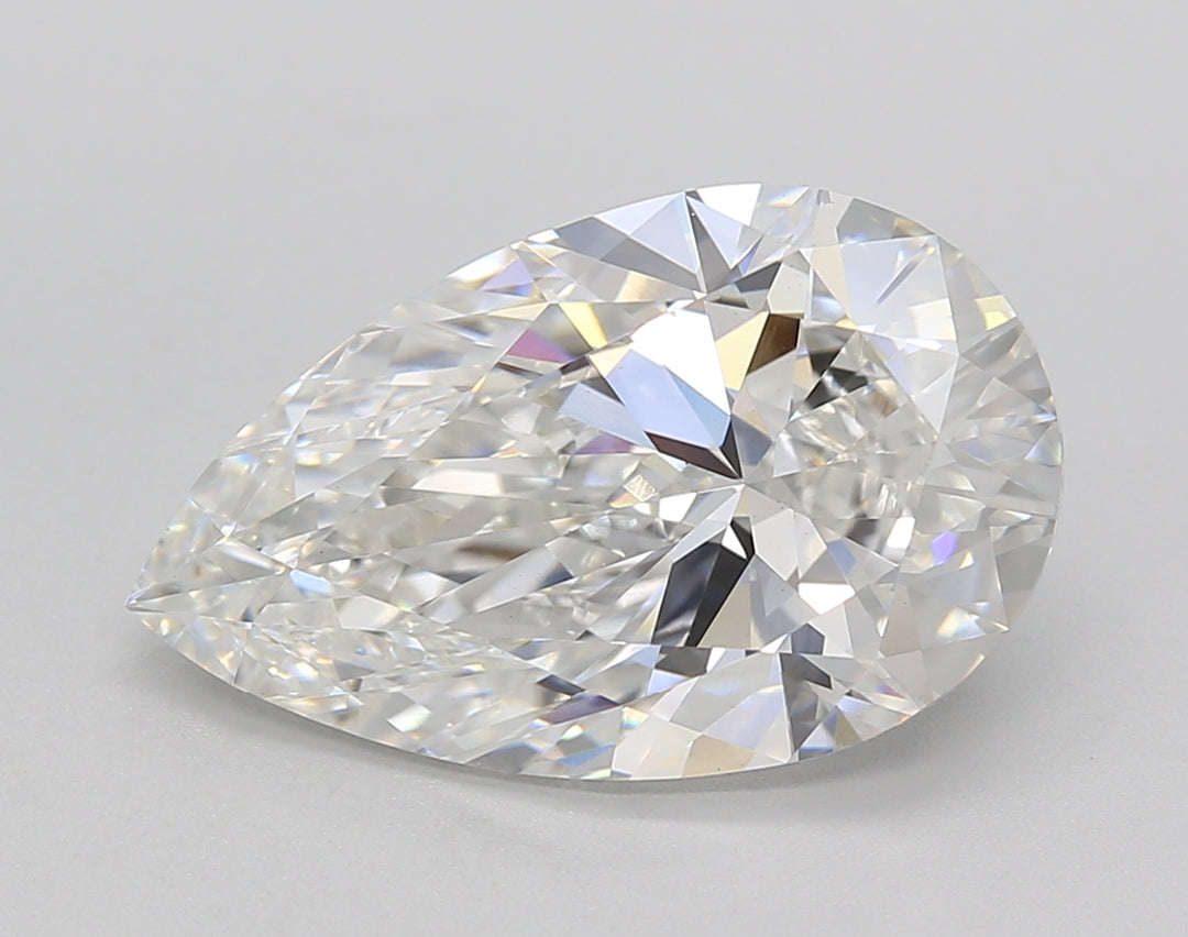 5.21 CT Pear Cut IGI Certified Lab-Grown Diamond – VS1 Clarity, F Color