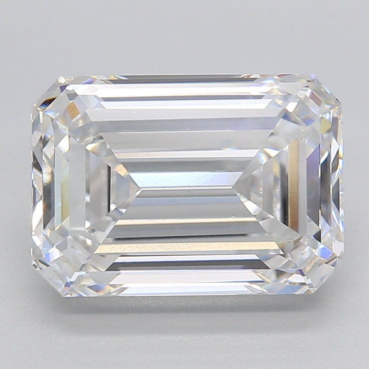 5.21 Carat Emerald Cut Lab Grown Diamond VVS2 E