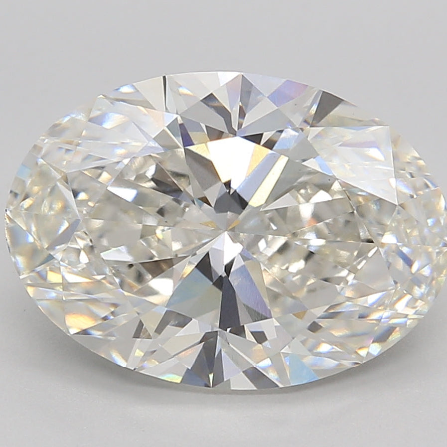 5.21 Carat Oval Cut Lab Grown Diamond VS1 G