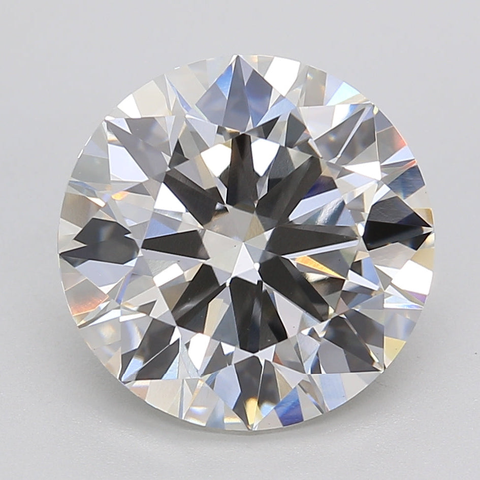 5.21 Carat Round Lab Grown Diamond VS1 I