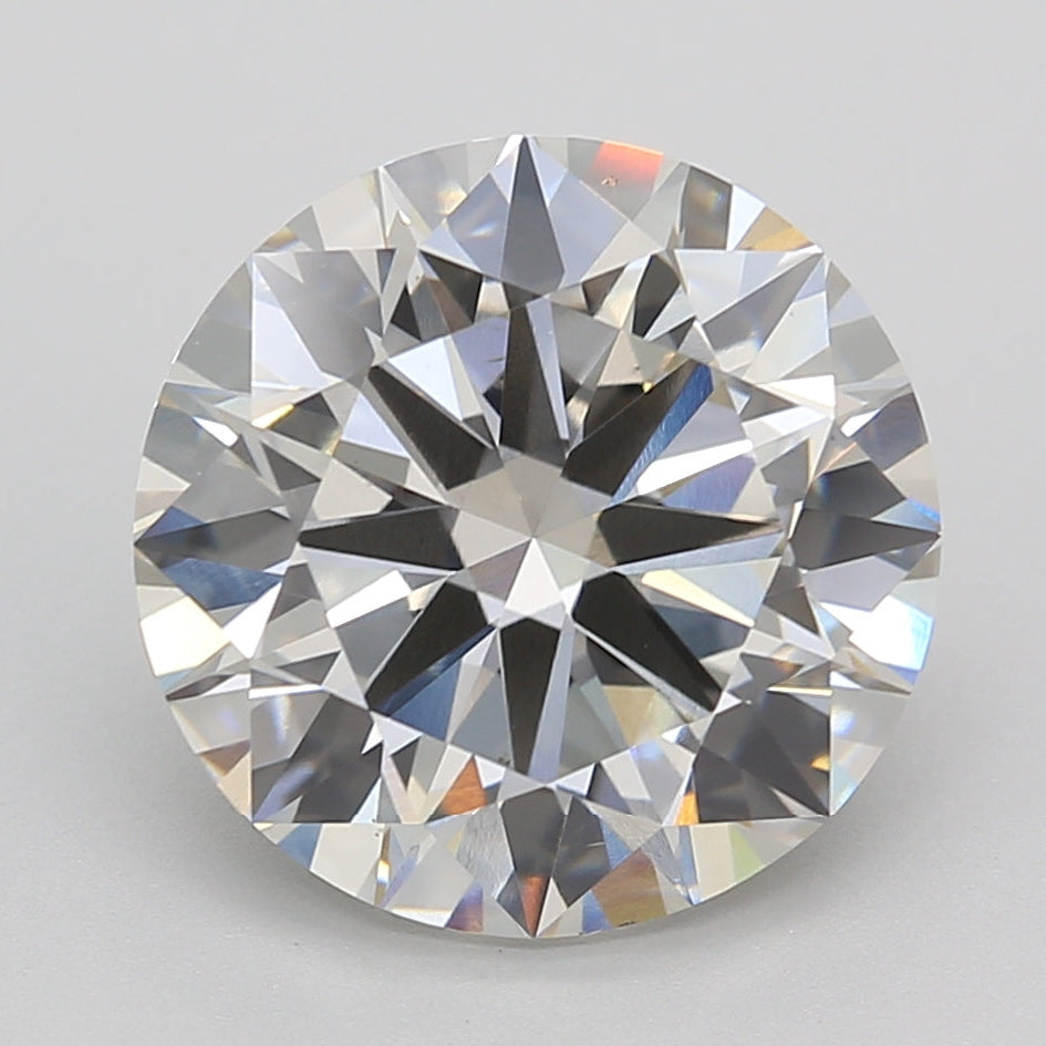 5.21 Carat Round Lab Grown Diamond VS1 I