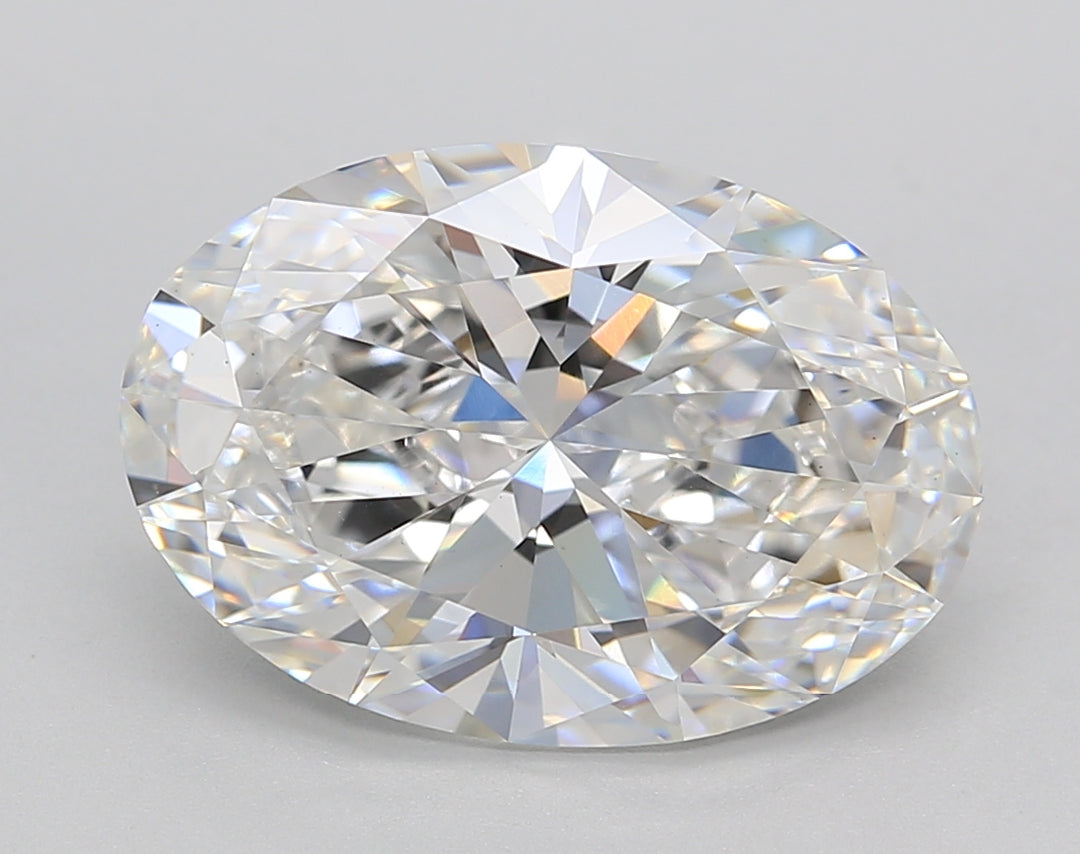 5.22 CT Oval Cut IGI Certified Lab-Grown Diamond – VS1 Clarity, F Color