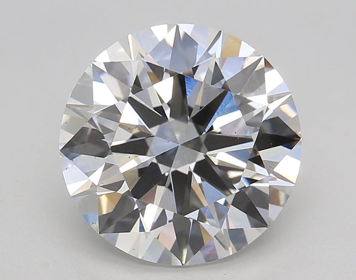 5.22 CT Round Lab-Grown Diamond, H Color, VS2 Clarity - IGI Certified