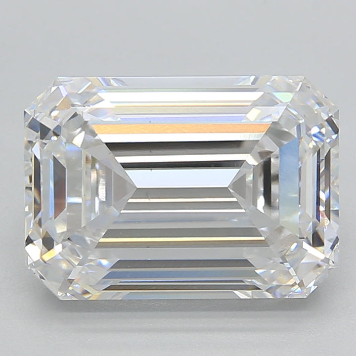 5.22 Carat Emerald Cut Lab Grown Diamond VVS2 D
