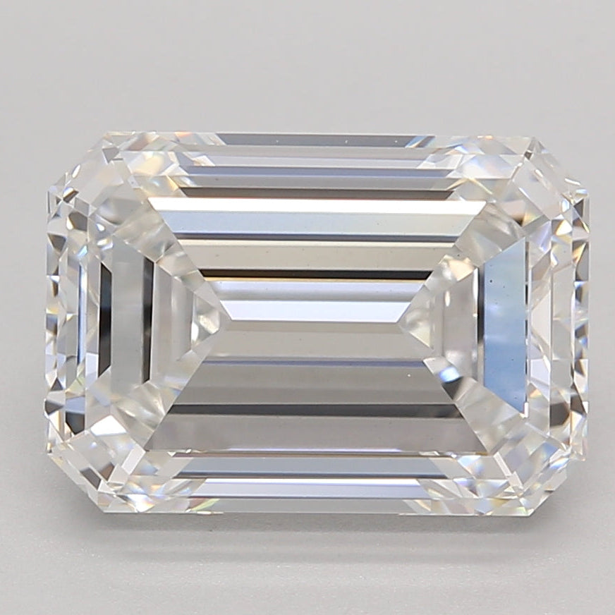 5.22 Carat Emerald Lab Grown Diamond VS1 F