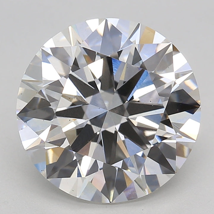 5.22 Carat Round Lab Grown Diamond VS2 H
