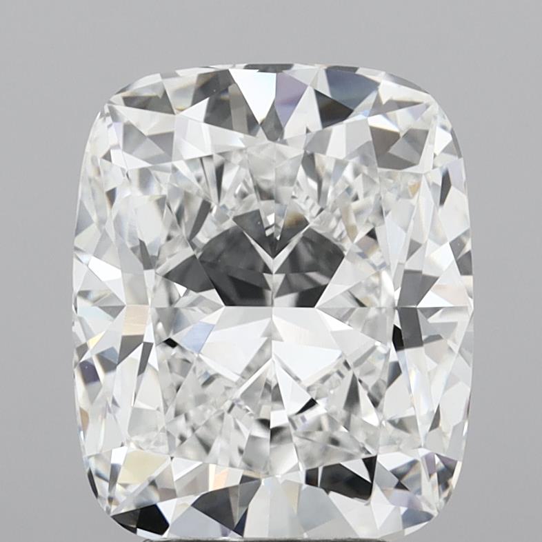 5.23 Carat Cushion Cut Lab Grown Diamond VVS2E