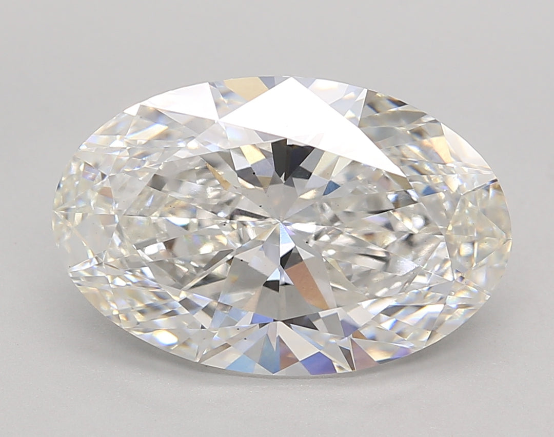 5.24 CT Oval Cut IGI Certified Lab-Grown Diamond – VS2 Clarity, F Color