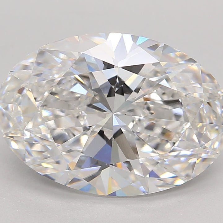5.24 Carat Oval Cut Lab Grown Diamond VS1 E