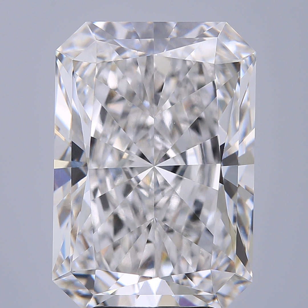 5.24 Carat Radiant Cut Lab Grown Diamond VVS2 D