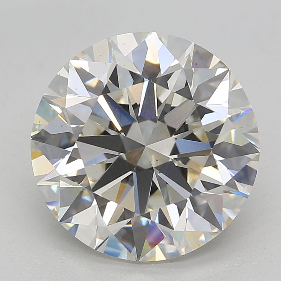 5.24 Carat Round Lab Grown Diamond VS1 I