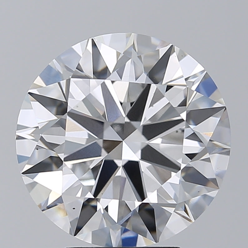 5.24 Carat Round Lab Grown Diamond VS2 F