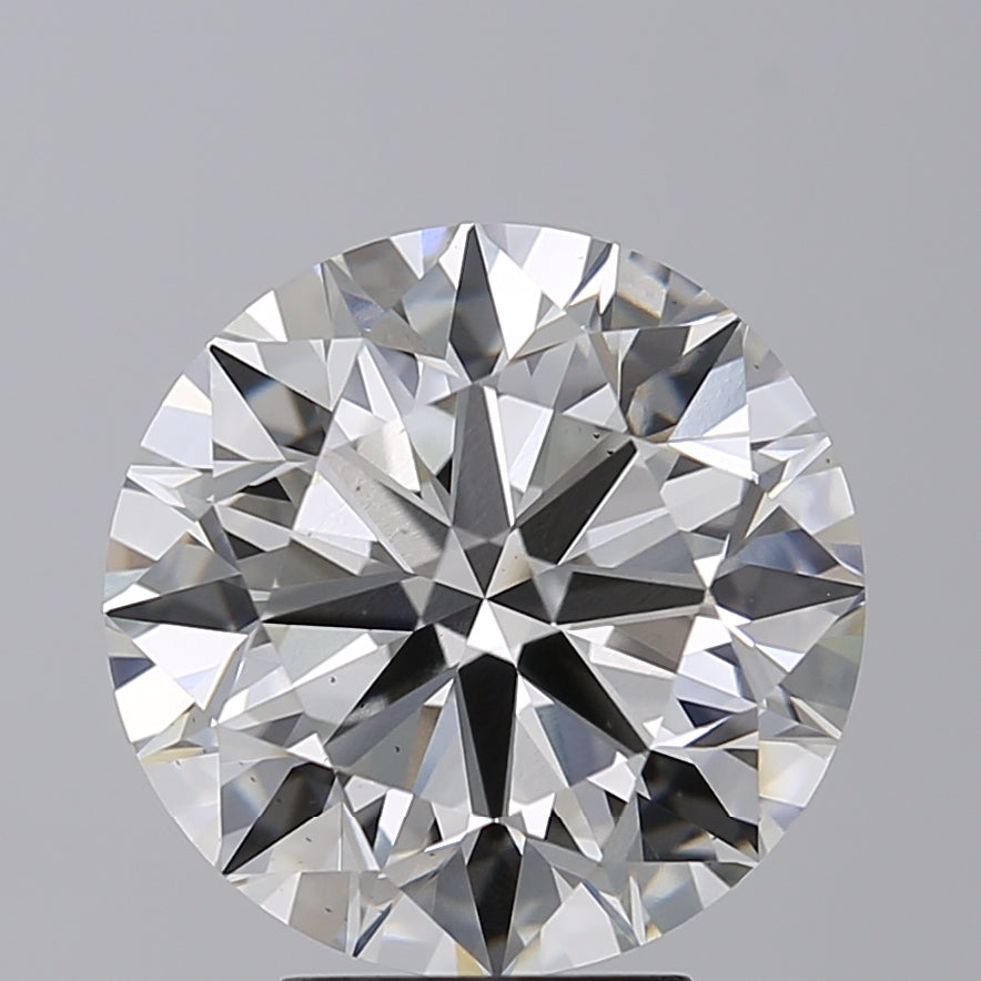 5.25 CT Round Lab-Grown Diamond, I Color, VS2 Clarity - IGI Certified