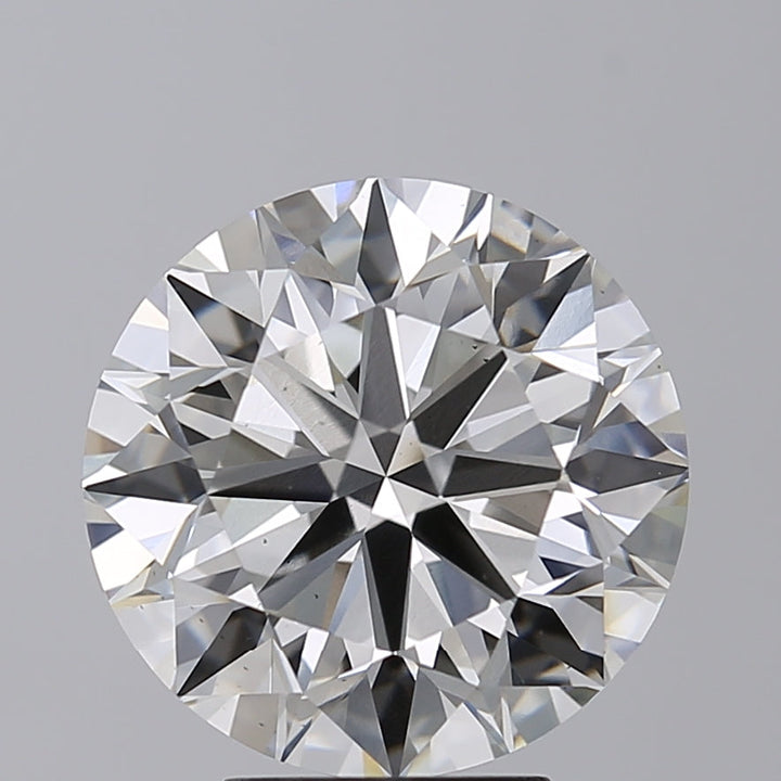 5.25 CT Round Lab-Grown Diamond, I Color, VS2 Clarity - IGI Certified