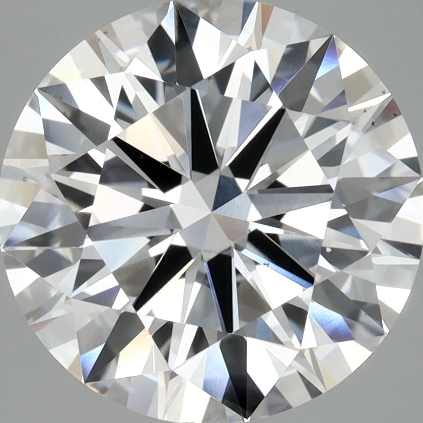 5.26 Carat Round Lab Grown Diamond VS2 D