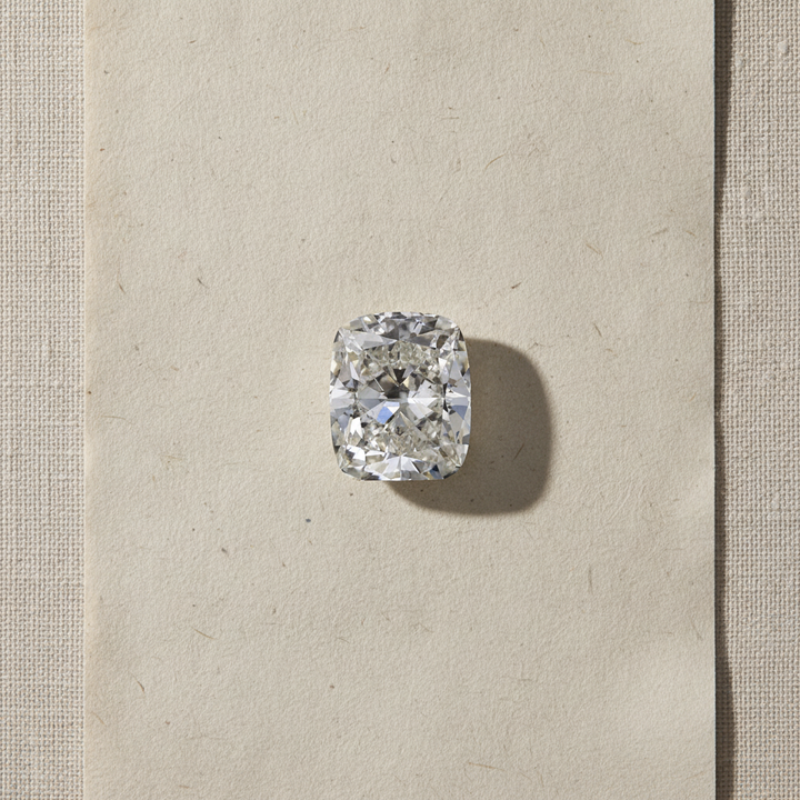 5.27 Carat Cushion Cut Lab Grown Diamond, VS2/I