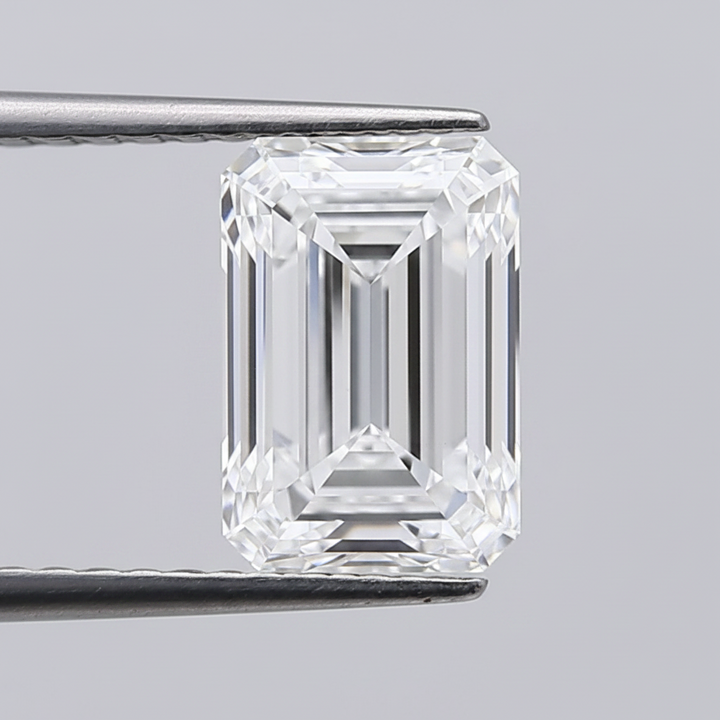 5.27 Carat Emerald Cut Lab Grown Diamond, VS1/D
