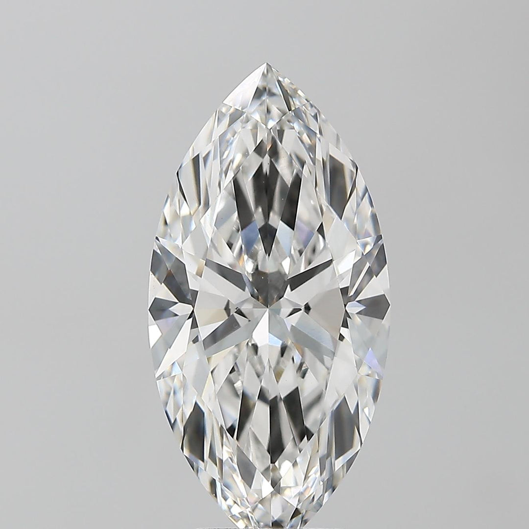 5.27 Carat Marquise Lab Grown Diamond VVS2 F
