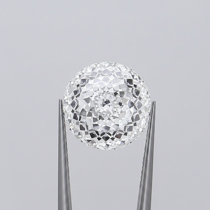 5.27 Carat Portuguese Cut Lab Grown Diamond, VVS2/F