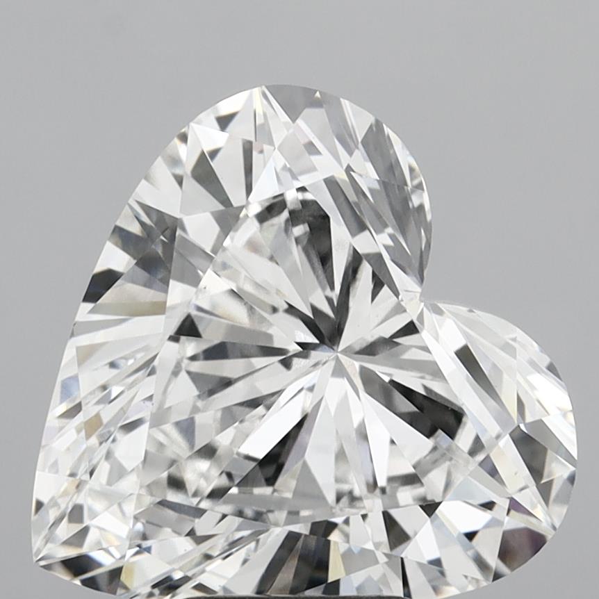 5.29 Carat Heart Cut Lab Grown Diamond VS1E