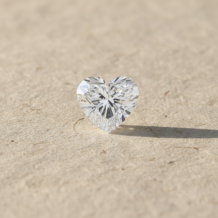 5.32 Carat Heart Cut Lab Grown Diamond VS2 E Color IGI Certified
