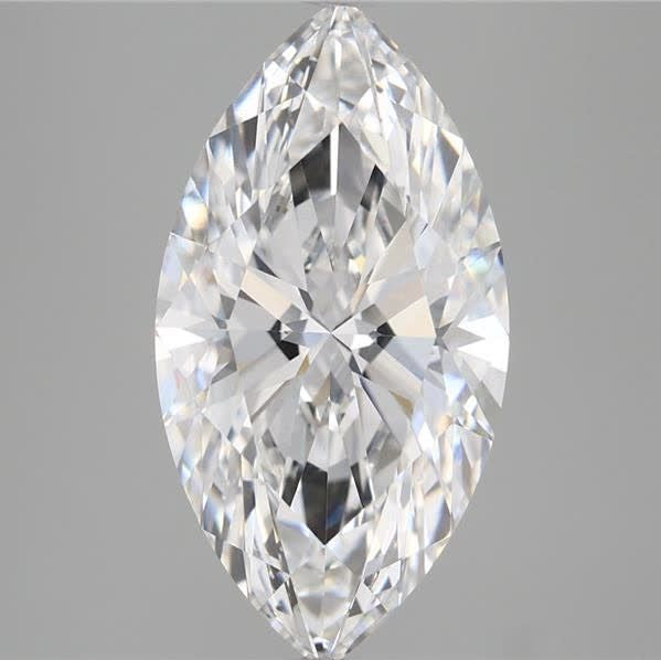 5.35 Carat Marquise Cut Lab Grown Diamond VS1F