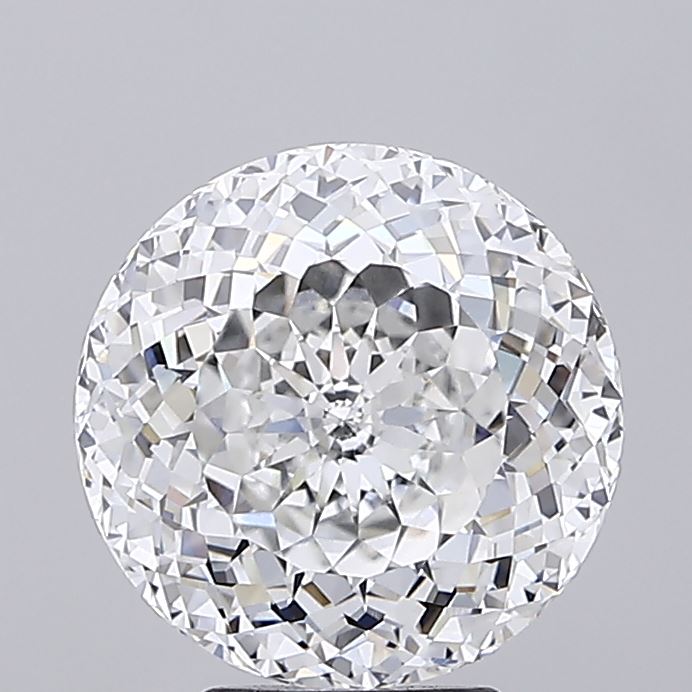 Diamant cultivé en laboratoire de taille portugaise de 5,35 carats VVS2 F