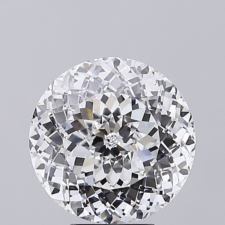 Diamant cultivé en laboratoire de taille portugaise de 5,36 carats VVS2 F