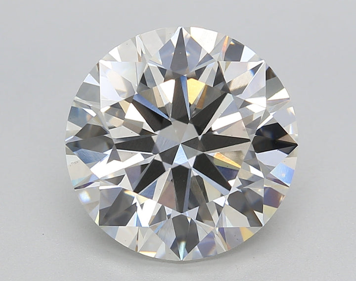5.40 CT Round Lab-Grown Diamond, H Color, VS2 Clarity - IGI Certified