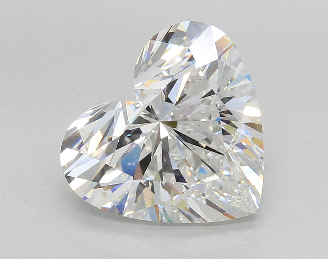 5.45 Carat Heart Cut Lab Grown Diamond VS1D