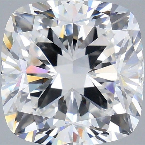 5.49 Carat Cushion Lab Grown Diamond VVS2 E