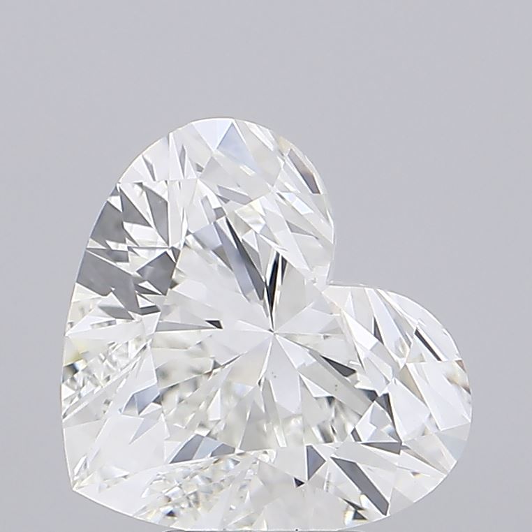 5.50 Carat Heart Cut Lab Grown Diamond VVS2F