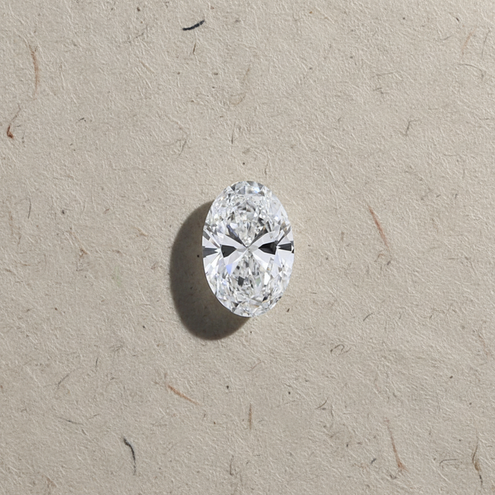 5,50 karaat ovaal geslepen laboratoriumdiamant, VS1/D