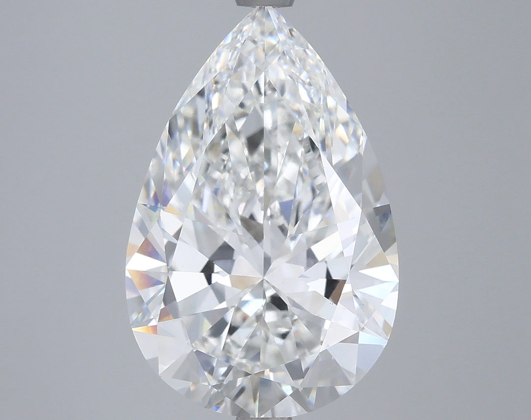 5.50 Carat Pear Cut Lab Grown Diamond,VS1E Color