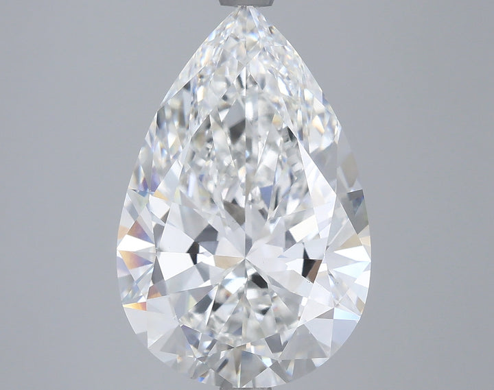 5.50 Carat Pear Cut Lab Grown Diamond,VS1E Color