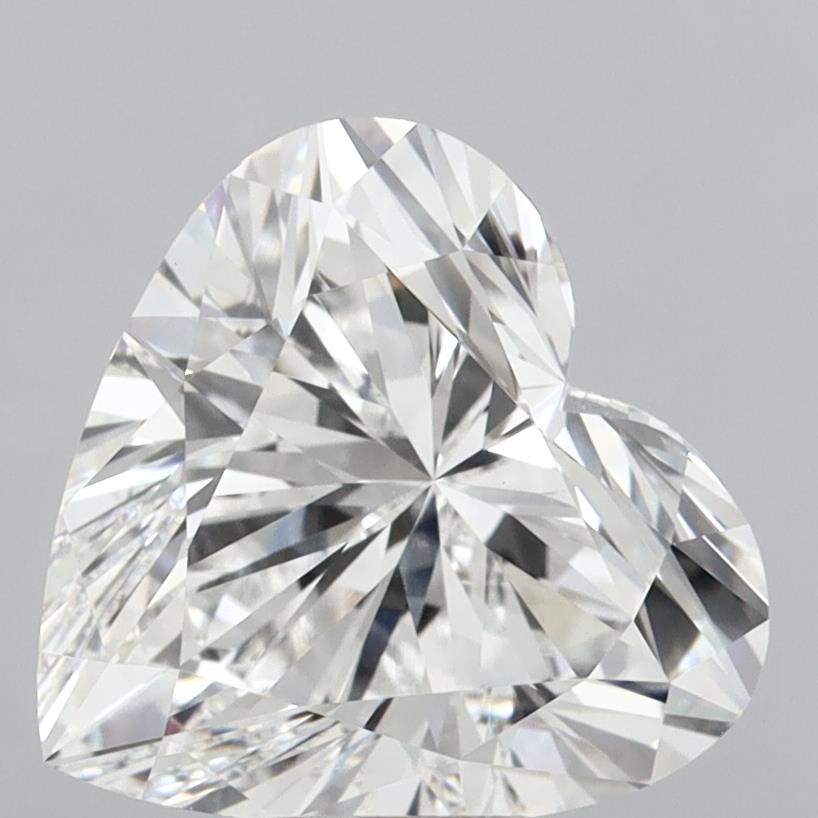 5.51 Carat Heart Cut Lab Grown Diamond VVS2E