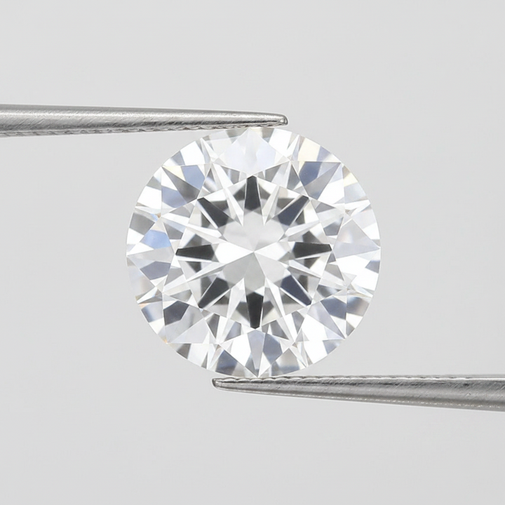 5.51 Ct D Color VS1 Round Lab Grown Diamond Excellent Polish Symmetry IGI Certified